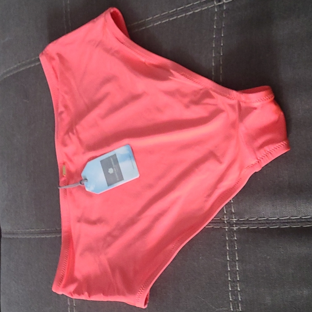 High waisted bikini bottoms